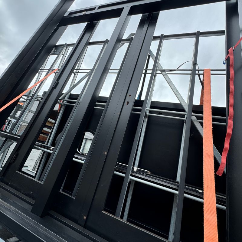 harmonicadeur triple glas aluminium