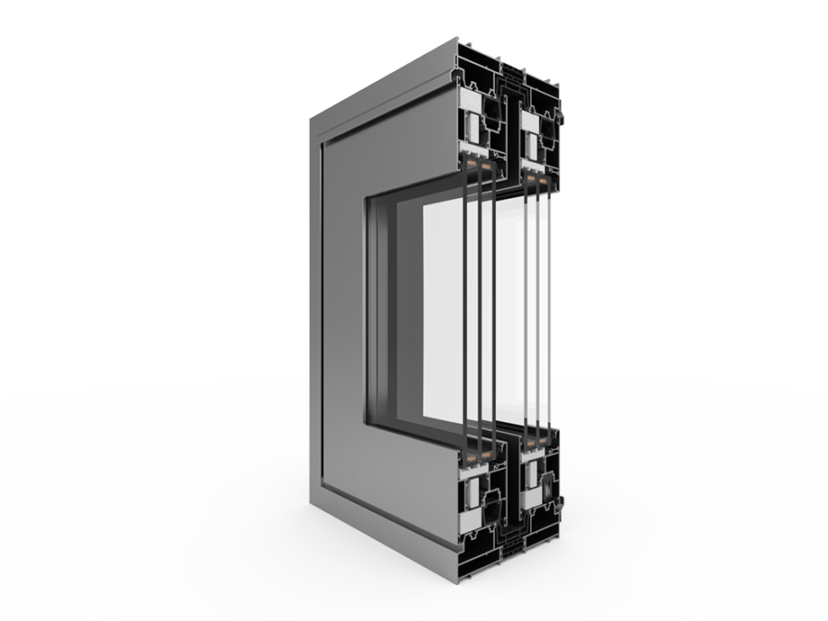 MB_77_HS Schuifpui model doorsnede