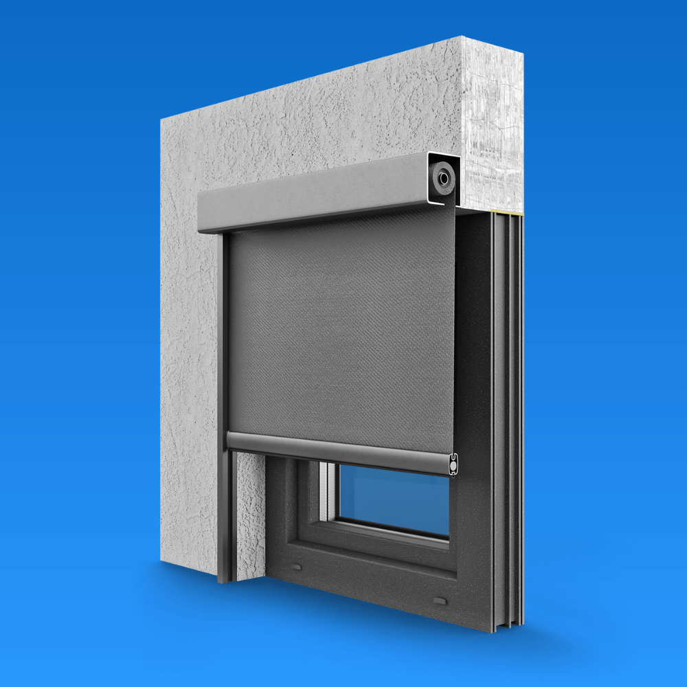 SCREEN rolluik model illustratie