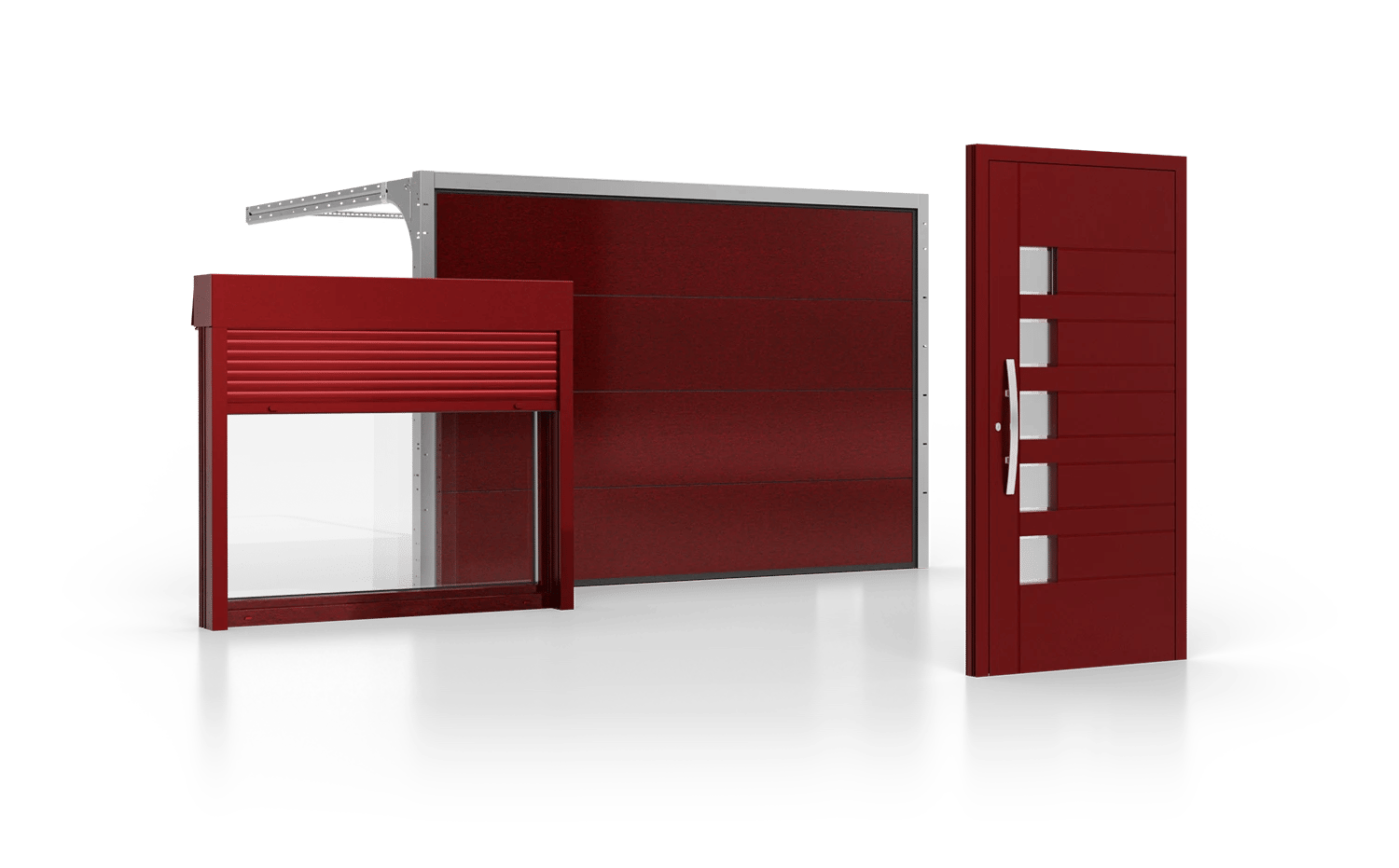 Trieste all-in-one systeem illustratie