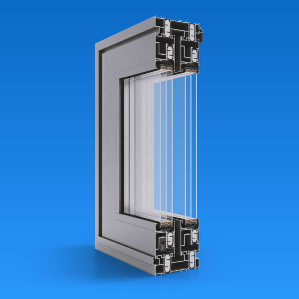 ULTRAGLIDE+ (Aluplast) schuifpui model