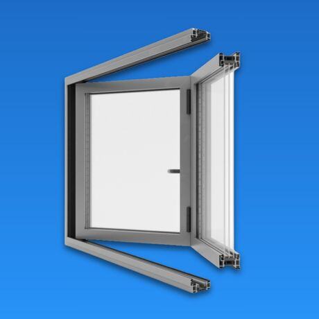harmonicadeur vouwdeur mb86 foldline aluminium